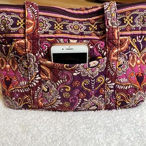 Multi-patterned Vera Bradley bag